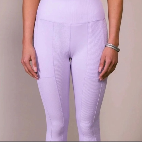 Free People FP Movement Ruffle Me Up 7/8 Length Yoga Pants NWOT - Picture 5 of 5